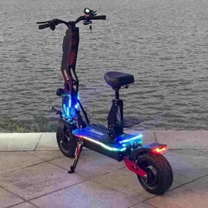 Off-road elektrische scooter met groot wiel fabriek