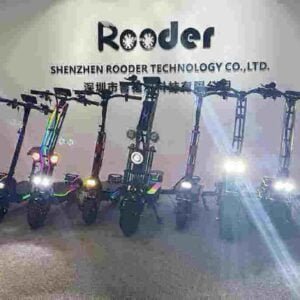 Snelle elektrische scooter met zitje voor volwassenen fabriek