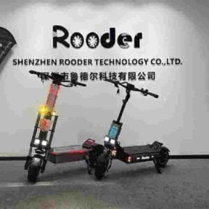 Scooter rijden fabriek