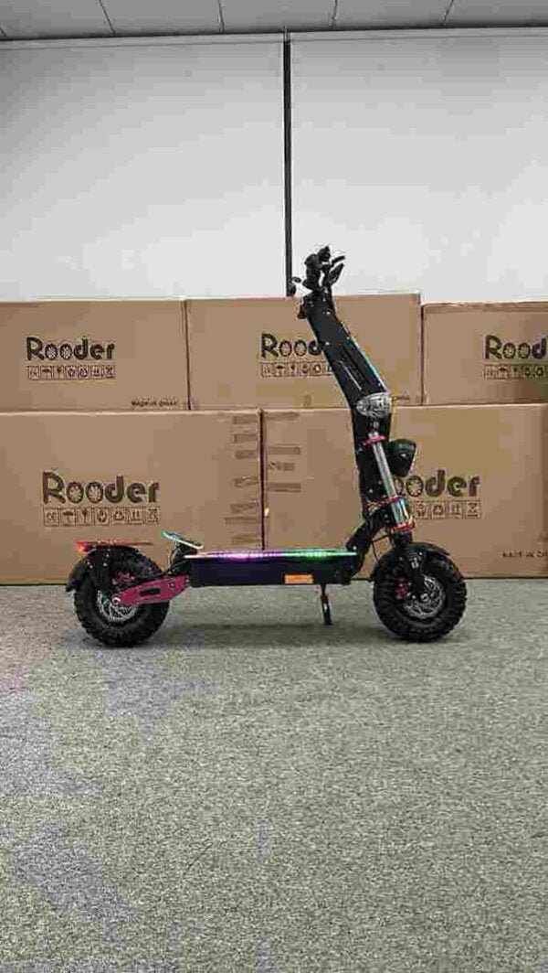 Scooter met off-road wielen fabriek