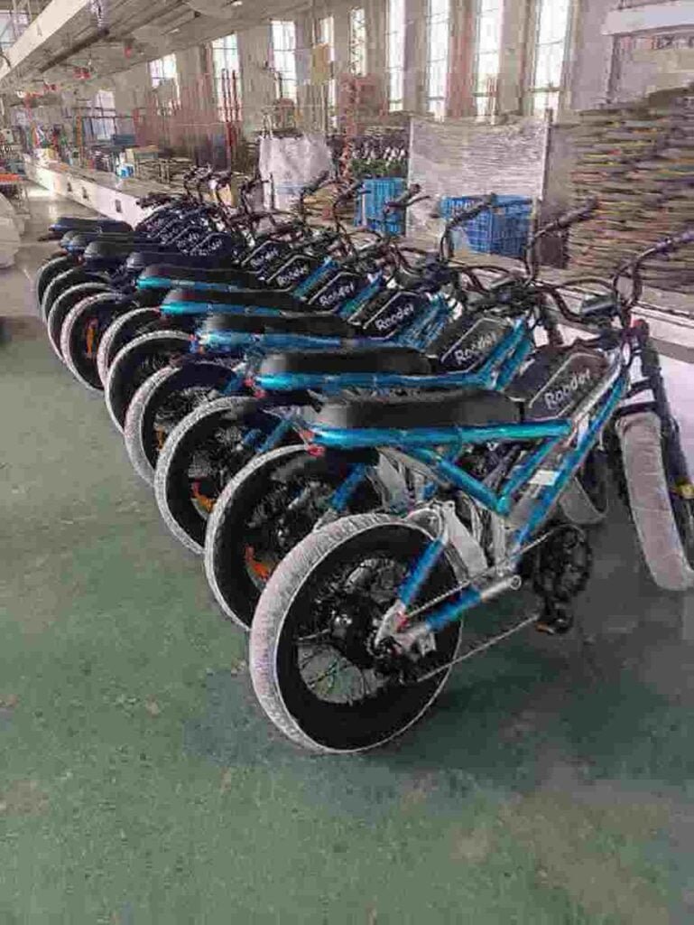 De beste elektrische fiets met dikke banden fabriek