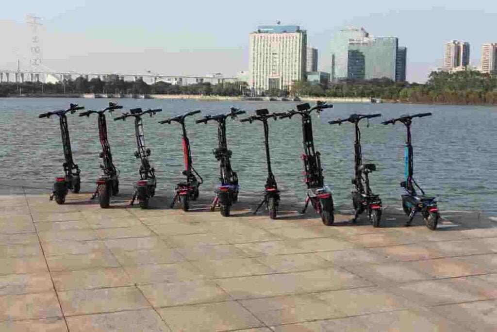 elektrische scooter 100 km u fabriek