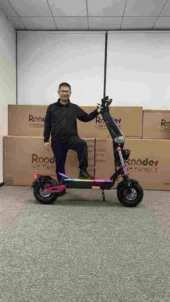 slimme elektrische scooter fabriek